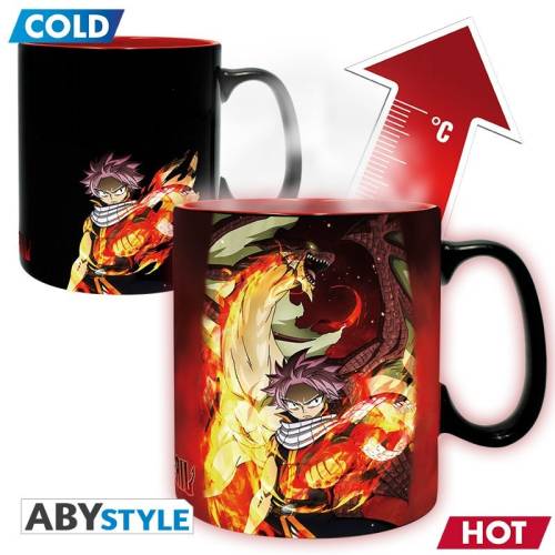 FAIRY TAIL - Natsu & Lucy - Kubek termiczny 460ml