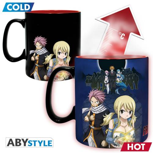 FAIRY TAIL - Natsu & Lucy - Kubek termiczny 460ml