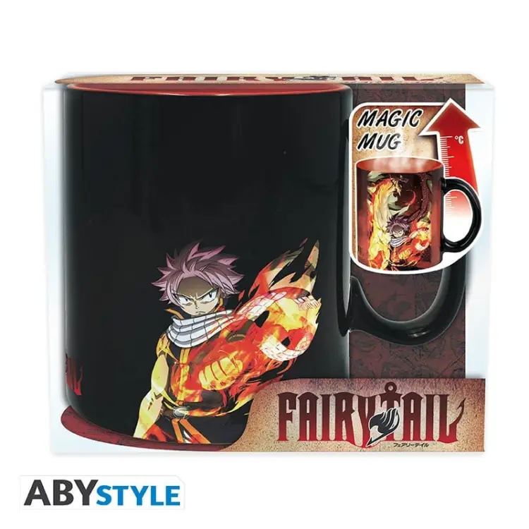 FAIRY TAIL - Natsu & Lucy - Kubek termiczny 460ml