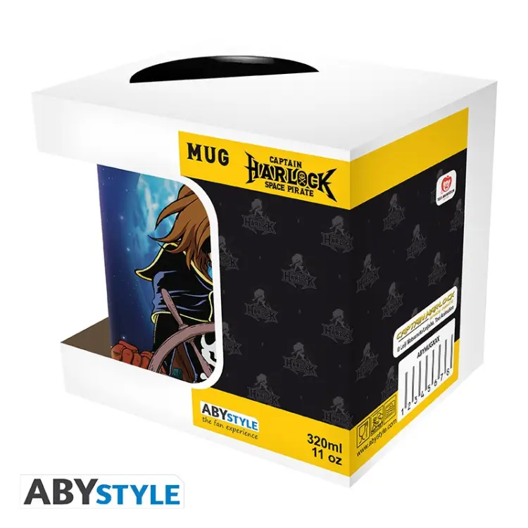 CAPTAIN HARLOCK - Kubek 320 ml - Harlock & Ship