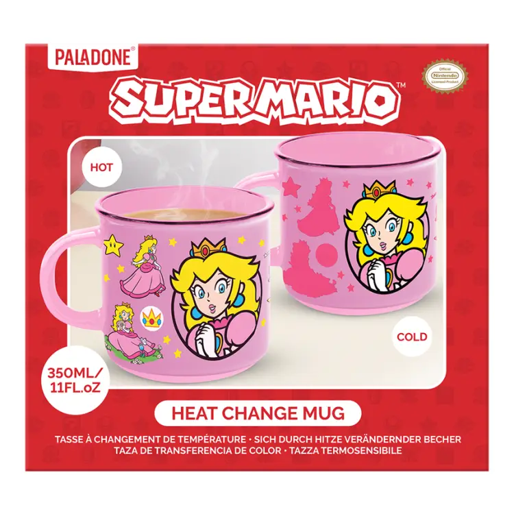 SUPER MARIO - Princess Peach - Kubek termiczny 11oz