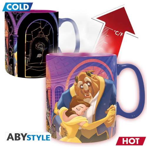 DISNEY - Piękna i Bestia - Kubek termiczny 460ml