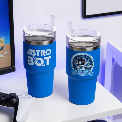 ASTRO BOT - Kubek podróżny XL ze słomką