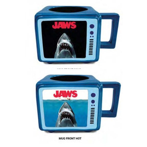 JAWS - Bigger Boat - Kubek RETRO TV Heat Change 500 ml