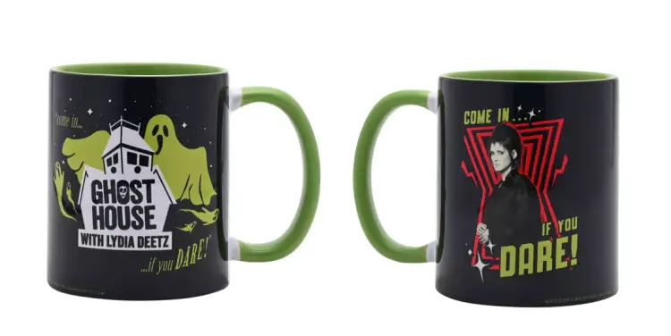 BEETLEJUICE - Black&Green - Ghost House - Wewnętrzny kolorowy kubek - 10Oz