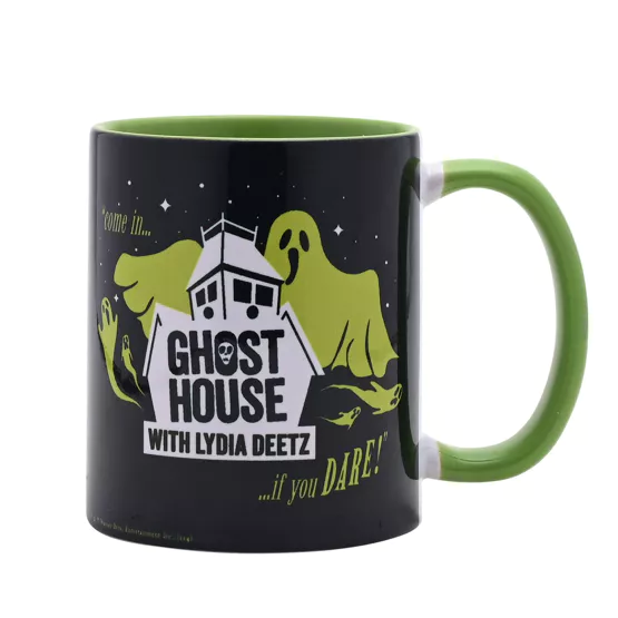 BEETLEJUICE - Black&Green - Ghost House - Wewnętrzny kolorowy kubek - 10Oz