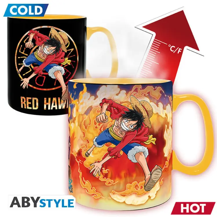 ONE PIECE - Luffy & Sabo - Kubek termiczny 460ml