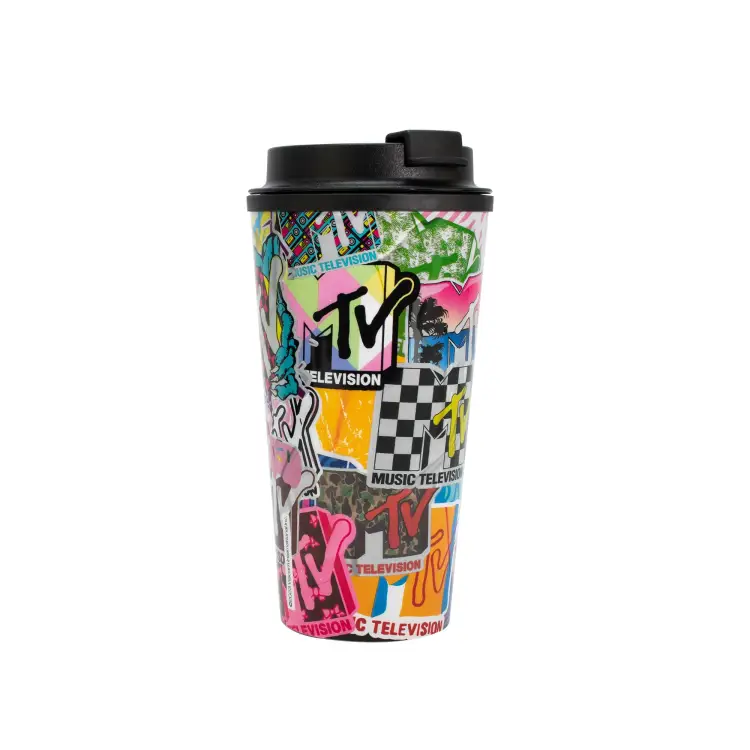 MTV - Izotermiczny kubek podróżny - 450 ml
