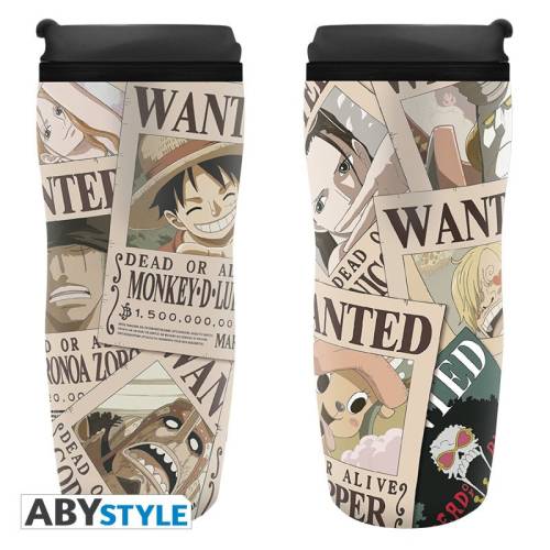 ONE PIECE - Wanted - kubek podróżny 355ml