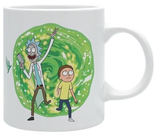 RICK & MORTY - Kubek 320 ml - Portal - Subli