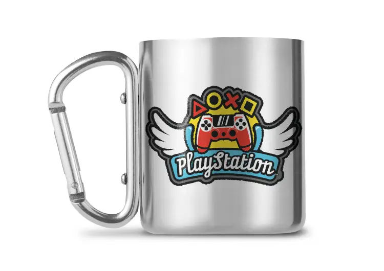 PLAYSTATION - Kubek z karabińczykiem - 240ml - Skrzydła