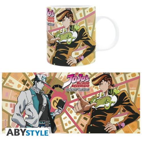 ZWARIOWANA PRZYGODA JOJO - Kubek 320ml - Mapa