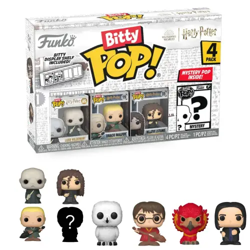 Funko Bitty POP - Voldemort Harry Potter dobby 4-Pack