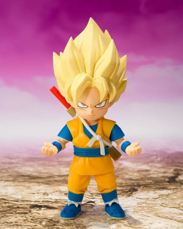 DRAGON BALL DAIMA - Super Saiyan Mini Son Goku - Fig. S.H. Figuarts 7cm