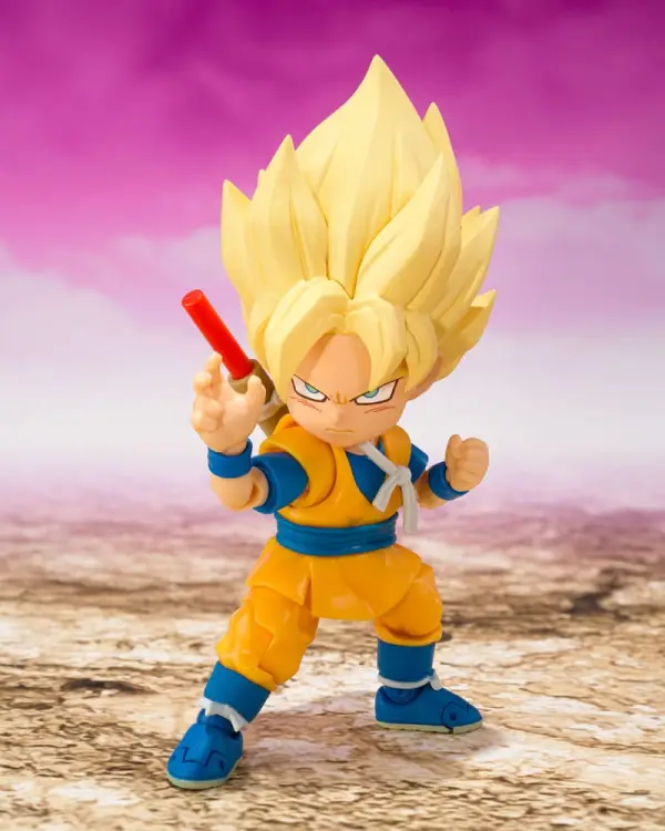 DRAGON BALL DAIMA - Super Saiyan Mini Son Goku - Fig. S.H. Figuarts 7cm