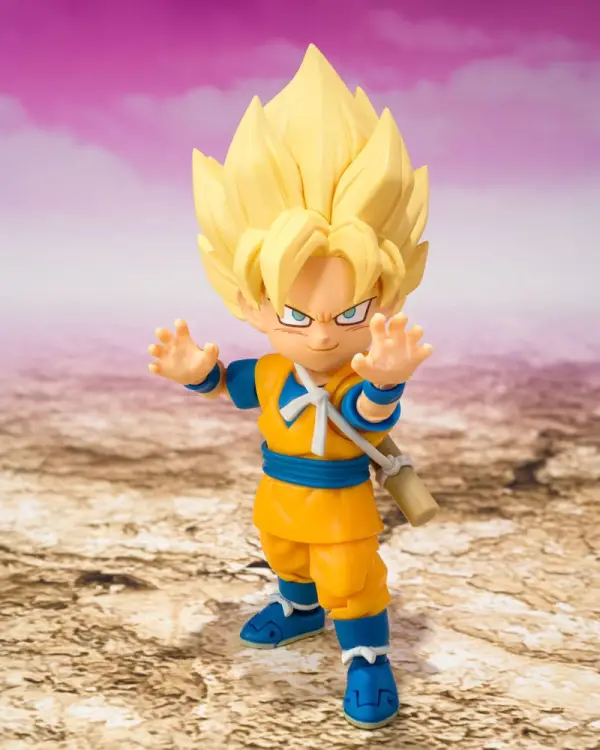 DRAGON BALL DAIMA - Super Saiyan Mini Son Goku - Fig. S.H. Figuarts 7cm