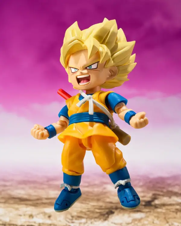 DRAGON BALL DAIMA - Super Saiyan Mini Son Goku - Fig. S.H. Figuarts 7cm