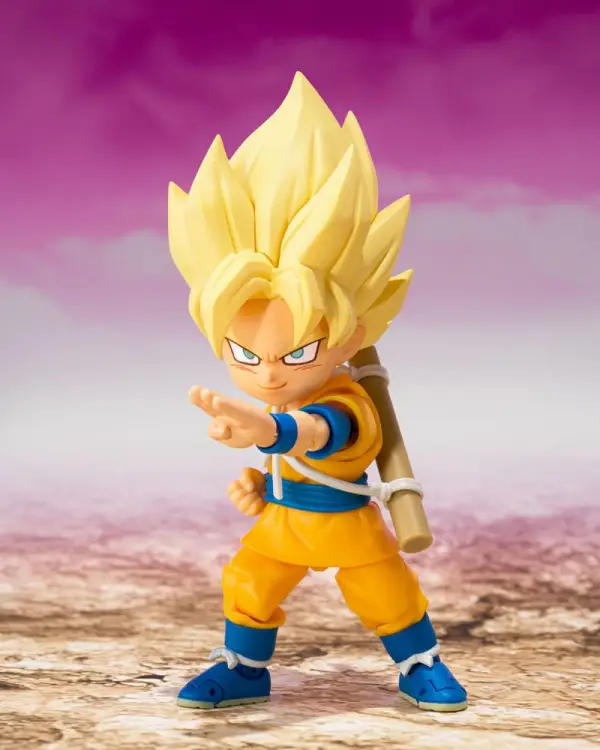 DRAGON BALL DAIMA - Super Saiyan Mini Son Goku - Fig. S.H. Figuarts 7cm