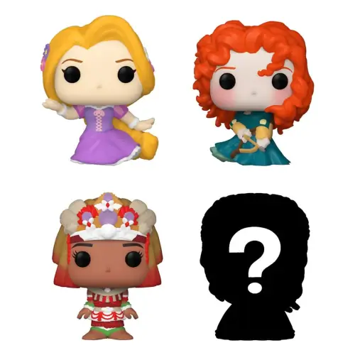 Funko Bitty POP - Princesses Rapunzel Disney  4-Pack