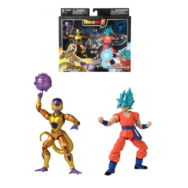 DB - Gold Freezer VS SS Blue Goku - Battle Pack Dragon Stars 17 cm