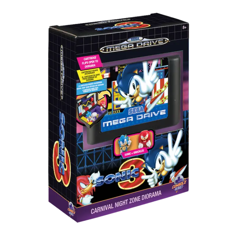 CONSOLE HEROES - Mega Drive Sonic 3 - Statuetka 7cm