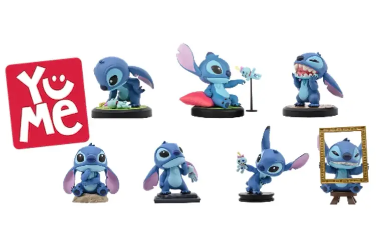 STITCH - Seria Art Gallery - Asortyment 6 figurek Blind Box