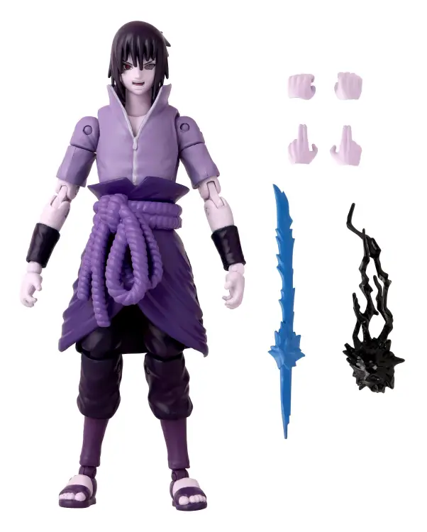 NARUTO - Uchiha Sasuke Rinnegan "7th Wave" - Figurka Anime Heroes 17cm