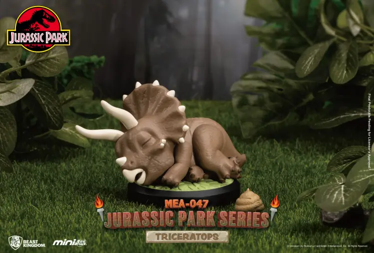 JURASSIC PARK - Zestaw 6 mini figurek atakujących jajek 10 cm
