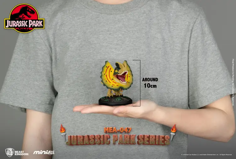 JURASSIC PARK - Zestaw 6 mini figurek atakujących jajek 10 cm