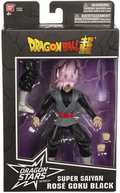 DRAGON BALL - Goku Black Rosé SS - Figurka Dragon Stars 17cm Seria 4