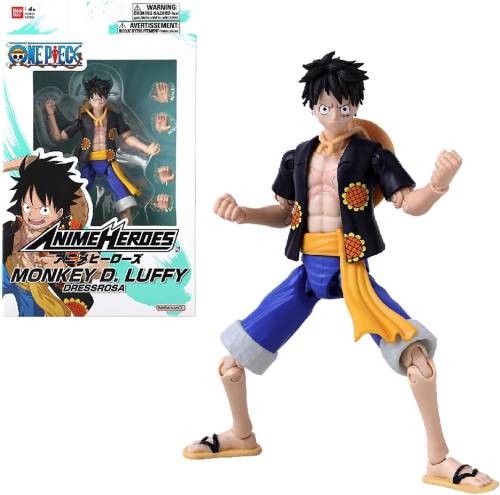 ONE PIECE - Monkey D. Luffy "Dressrosa Vers."  -Figurka Anime Heroes 17 cm