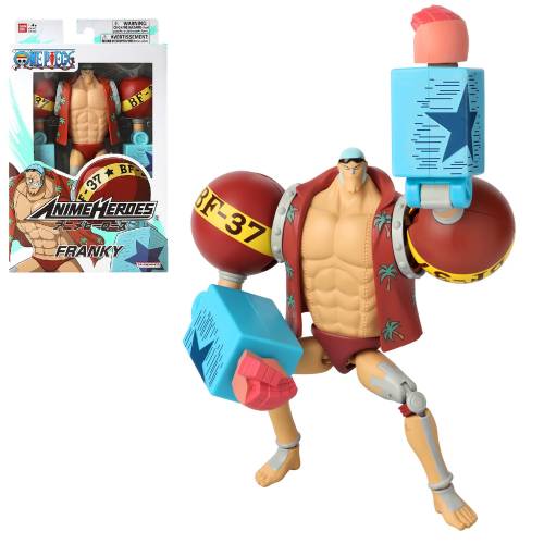 ONE PIECE - Franky - Figurka Anime Heroes 17cm