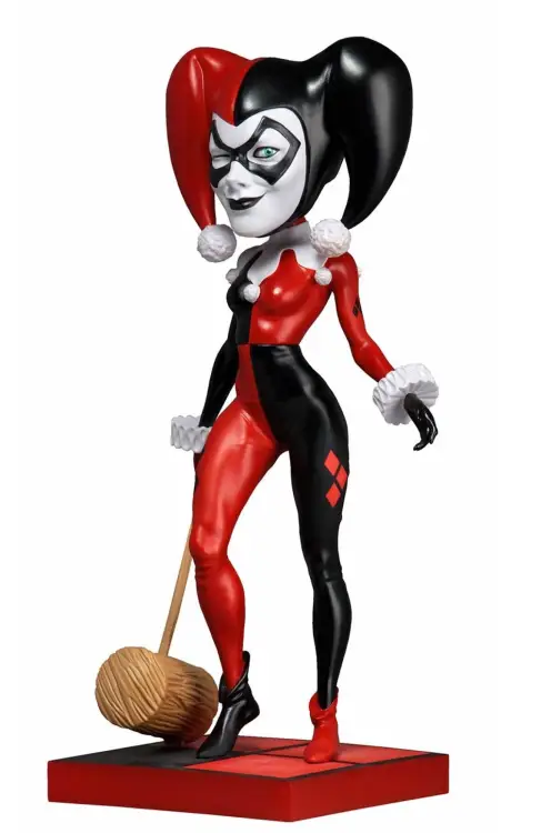 DC COMICS - Harley Quinn - Figurka głowa pukająca 22 cm
