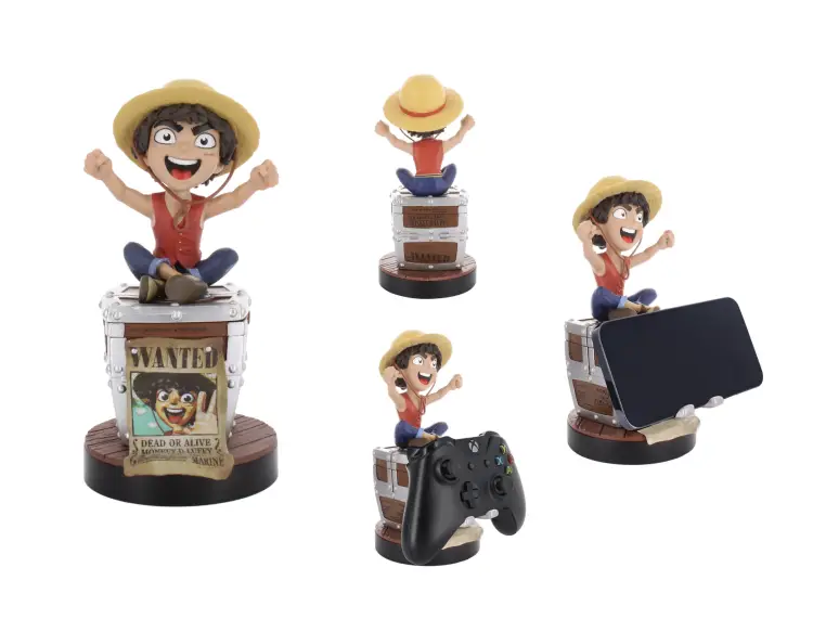 ONE PIECE NETFLIX - Luffy Wanted - Kontroler i wsparcie telefoniczne - 20 cm