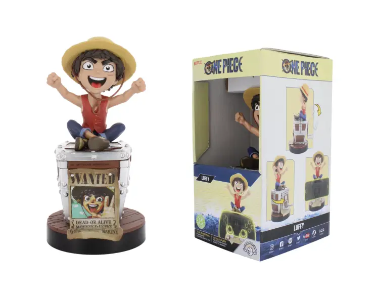 ONE PIECE NETFLIX - Luffy Wanted - Kontroler i wsparcie telefoniczne - 20 cm