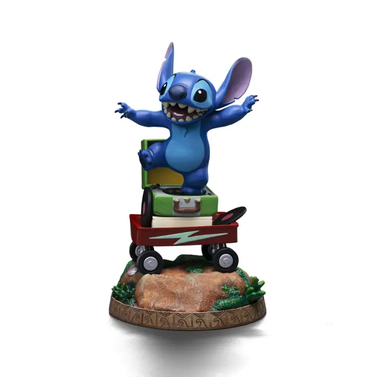 DISNEY - Scale Stitch - Statuetka Art Scale 1/10 Deluxe 17 cm
