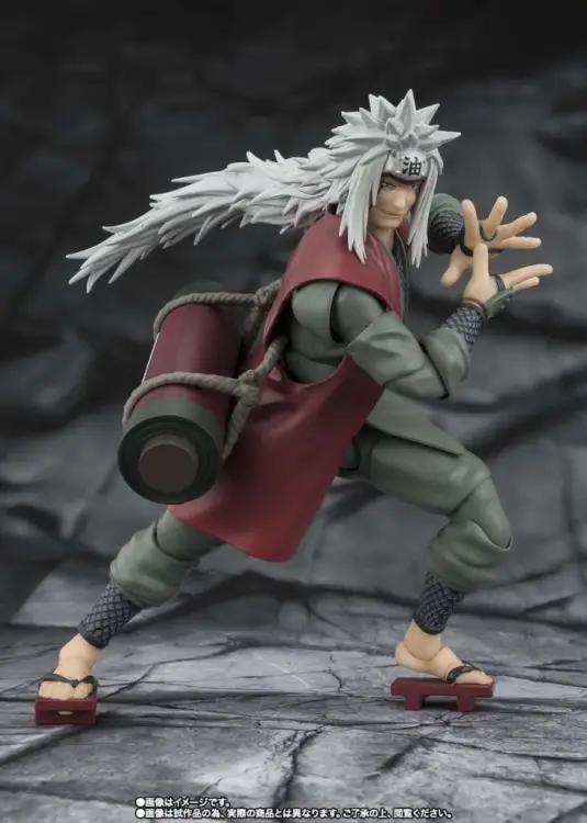 NARUTO - Jiraiya Hidden Leaf Heroic Sage Mode - Fig. S.H. Figuarts 17 cm