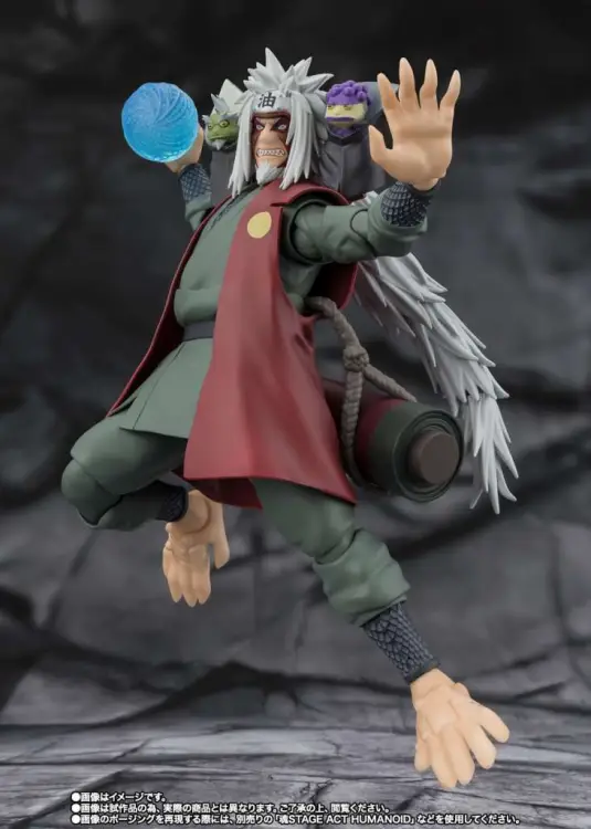 NARUTO - Jiraiya Hidden Leaf Heroic Sage Mode - Fig. S.H. Figuarts 17 cm