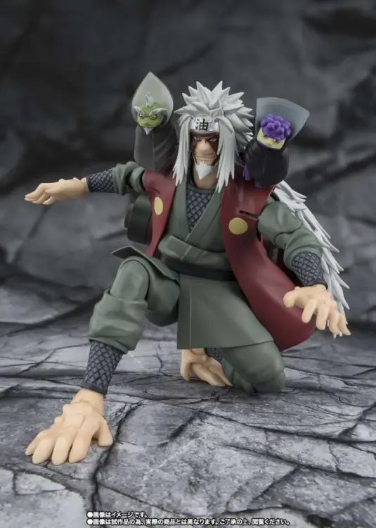 NARUTO - Jiraiya Hidden Leaf Heroic Sage Mode - Fig. S.H. Figuarts 17 cm