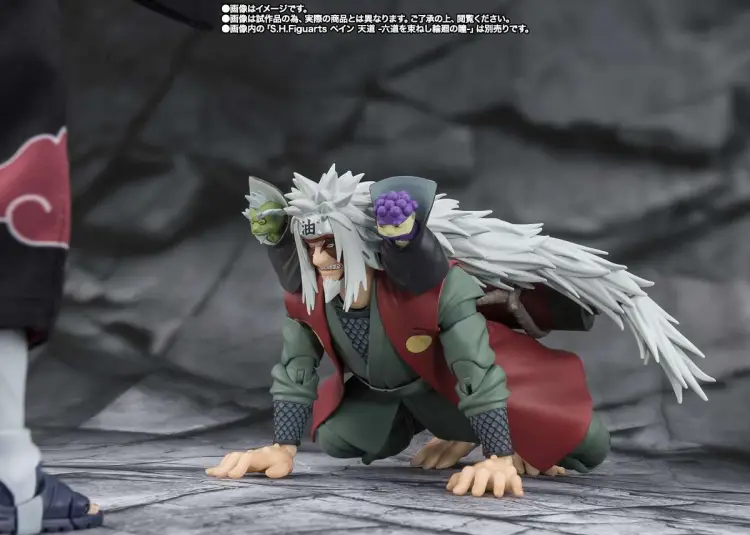 NARUTO - Jiraiya Hidden Leaf Heroic Sage Mode - Fig. S.H. Figuarts 17 cm