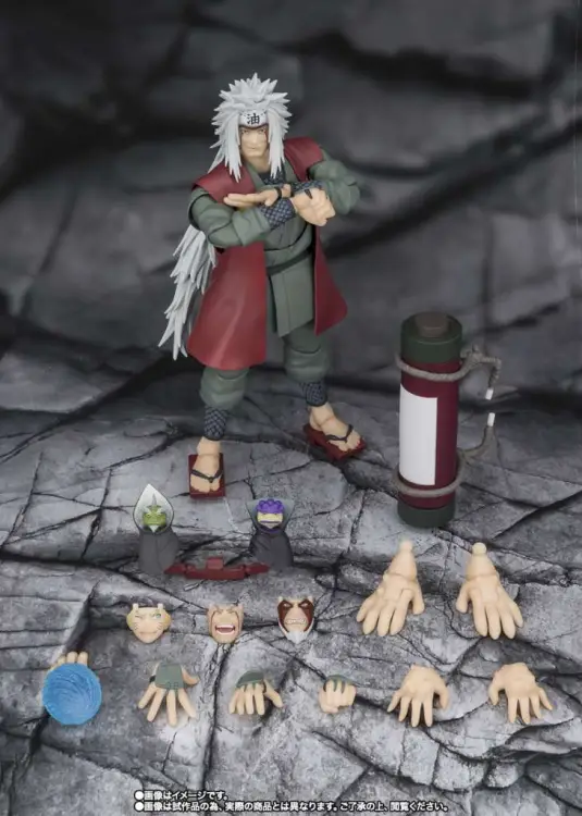 NARUTO - Jiraiya Hidden Leaf Heroic Sage Mode - Fig. S.H. Figuarts 17 cm