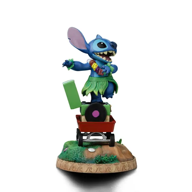 DISNEY - Hula Stitch - Statuetka Art Scale 1/10 Deluxe 17cm