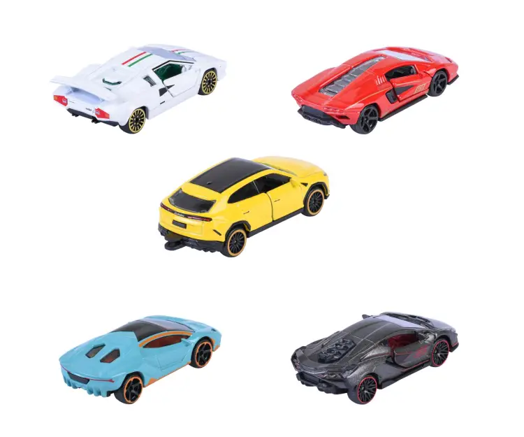 RIDE COOL - Lamborghini - Zestaw 5 miniaturowych samochodów - 1:64