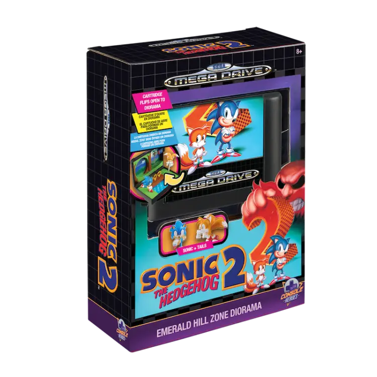 CONSOLE HEROES - Mega Drive Sonic 2 - Statuetka 7cm