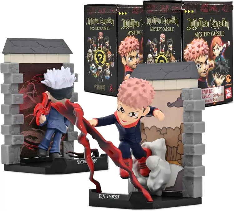 JUJUTSU KAISEN - Tajemnicze kapsuły - Zestaw 12 figurek 9,5 cm