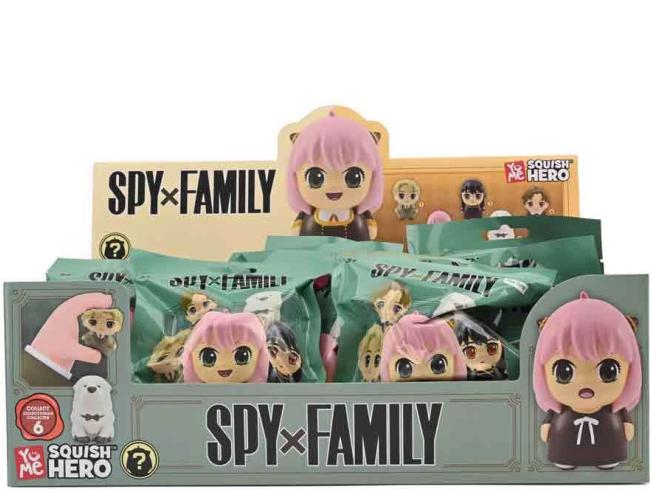 SPY X FAMILY - Squish Hero - Asortyment 12 figurek 7,6 cm