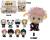 JUJUTSU KAISEN - Bobble Hero - Asortyment 12 figurek 6 cm