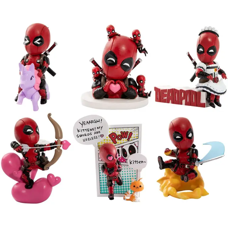 DEADPOOL - Klasyczni bohaterowie - Zestaw 12 figurek 8 cm