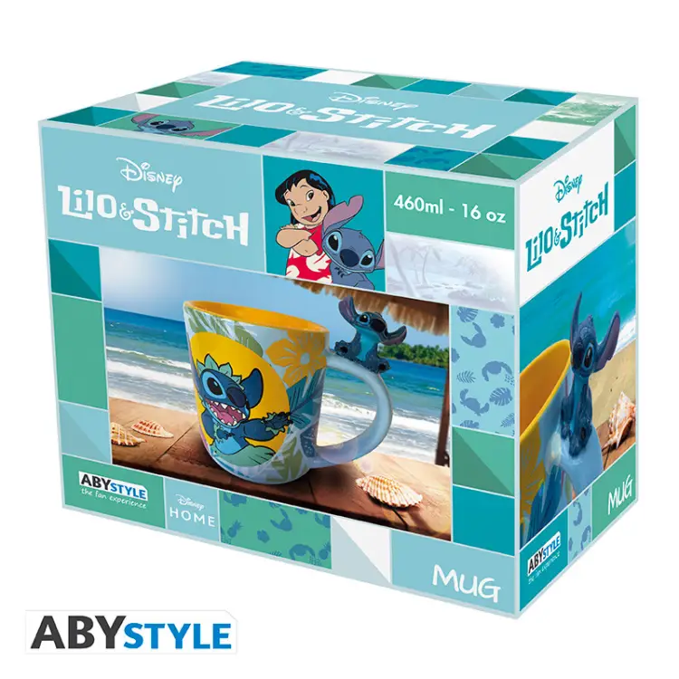LILO & STITCH - Stitch Hawaiian - Kubek 3D 460ml