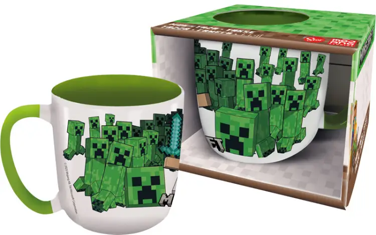 MINECRAFT - Survival Mode - Kubek Elite z kolorowym wnętrzem - 13Oz